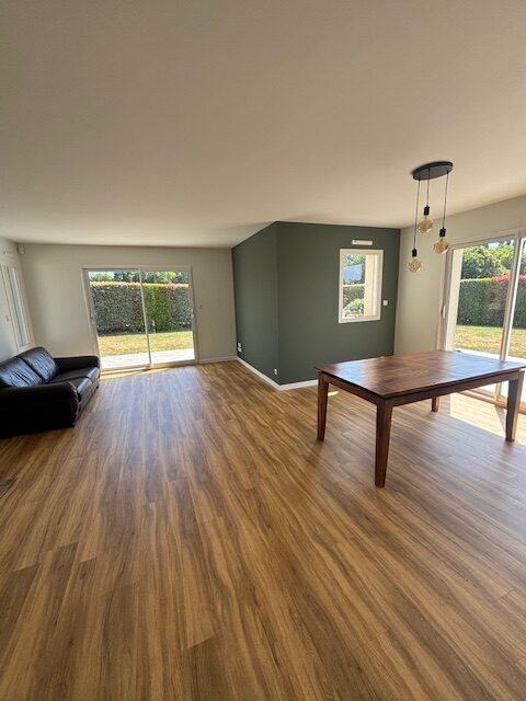 PARQUET ET PEINTURE EFFET DE PROFONDEUR